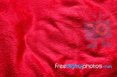 Red Fabric Carpet Background Chinese New Year And Valentine Day Stock Photo