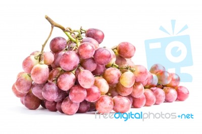 Red Grapes Stock Photo