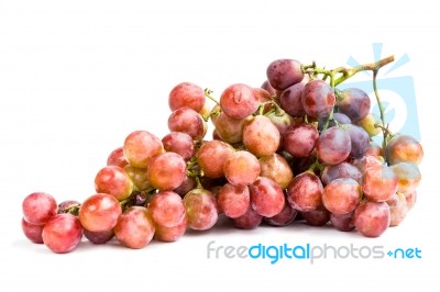 Red Grapes Stock Photo