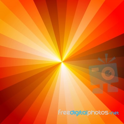 Red Hot Light Ray Abstract Background Stock Image