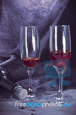 Red Wine Stock Photo