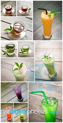 Relax Drink Stock Photo