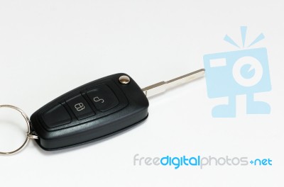Remote Control Car Key Stock Photo