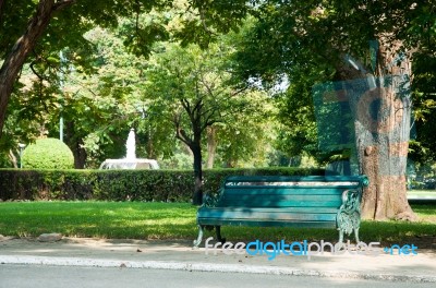 Rest Chair With Vintage Style Stock Photo