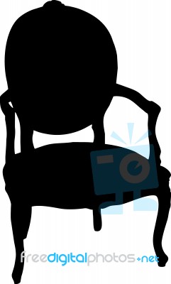 Retro Armchair Stock Photo Retro Armchair Stock Photo