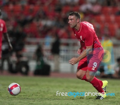 Rickie Lambert Of Liverpool Stock Photo