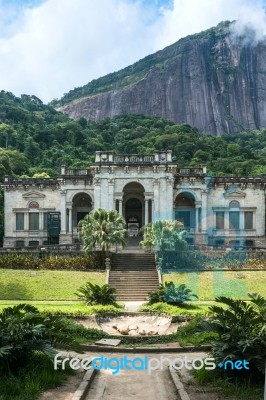 Rio De Janeiro, Brazil - January 3, 2017: Italian Architecture S… Stock Photo