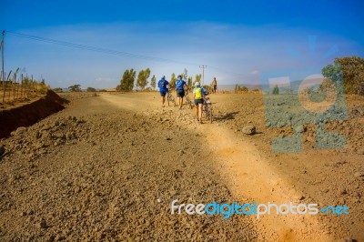 Road In Ethiopia Stock Photo