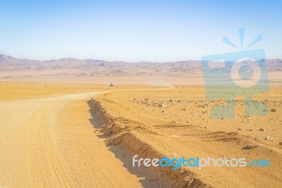 Roads In Namibia Stock Photo