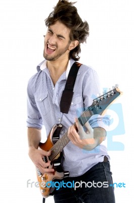 Rock Star Stock Photo