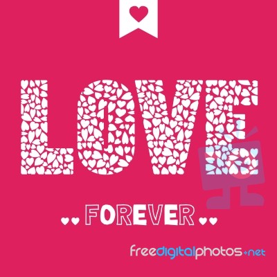 Romantic Card54 Stock Image