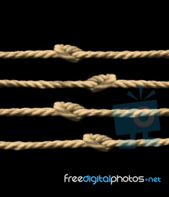 Ropes And Knots Stock Photo