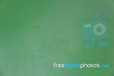 Rough Green Cement Wall Texture Background Stock Photo