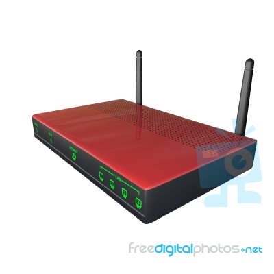 Router Stock Image