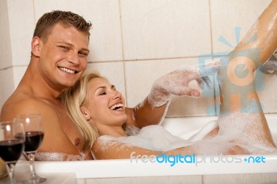 Royal Bath Stock Photo