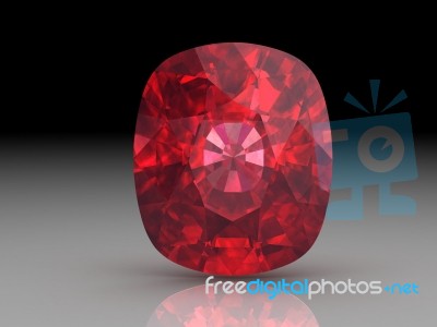 Ruby Stock Image
