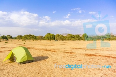 Rural Landscape In Ethiopia Stock Photo