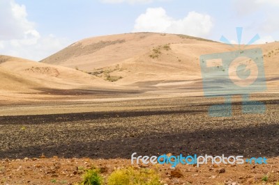 Rural Landscape In Ethiopia Stock Photo