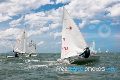 Sailing Competition Stock Photo Sailing Competition Stock Photo