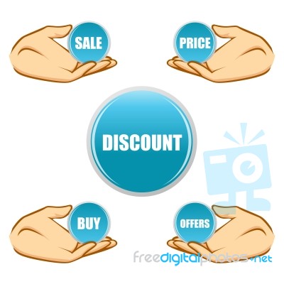 Sale And Discount Tags Stock Image