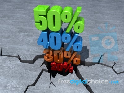 Sale Discounts Stock Image