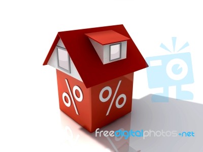 Sale House Stock Image