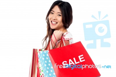 Sale Is On...let's Shop Even More Stock Photo