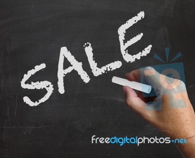 Sale Word Represents Promotion Promo And Discounts Stock Image