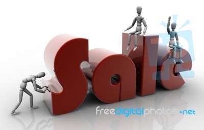Sales People Stock Image
