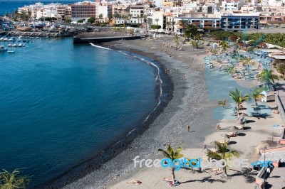 San Juan Beach In Tenerife Stock Photo