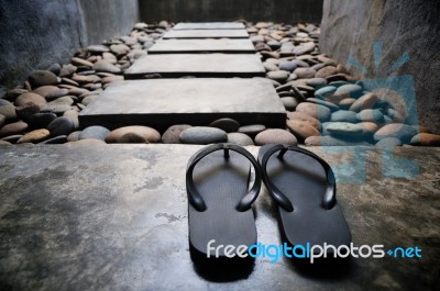 Sandals Stock Photo