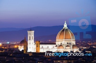Santa Maria Del Fiore In Florence Stock Photo