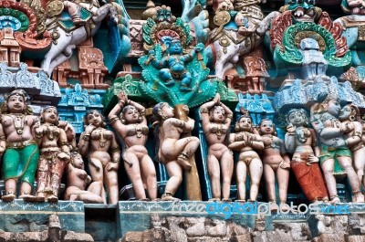 Sarangapani Temple Stock Photo