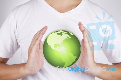 Save Planet Stock Photo