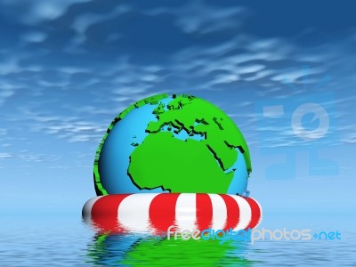 Save The World Stock Image