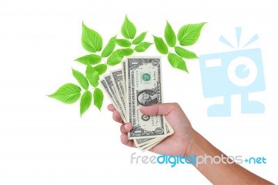 Saving Money Concept Stock Photo