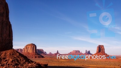 Scenic View Of Monument Valley In Utah Stock Photo Royalty Free Scenic View Of Monument Valley In Utah Stock Photo