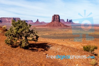 Scenic View Of Monument Valley Utah Usa Stock Photo Scenic View Of Monument Valley Utah Usa Stock Photo