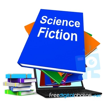 Science Fiction Book Stack Online Shows Scifi Books Stock Image Science Fiction Book Stack Online Shows Scifi Books Stock Image