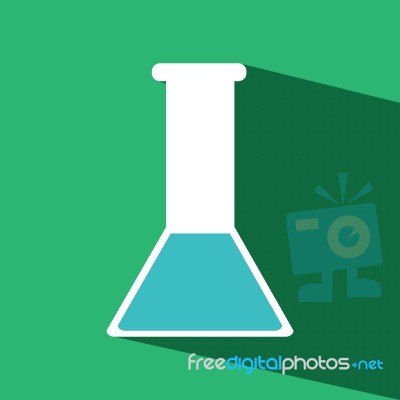 Science Vitro  Icon Stock Image