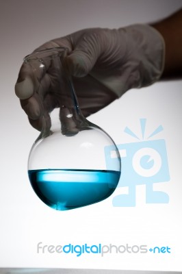 Scientists Are Experimenting Stock Photo