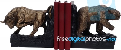 Sculpture Of Animals Stock Photo