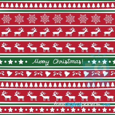 Seamless Christmas Background14 Stock Image