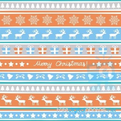 Seamless Christmas Background17 Stock Image