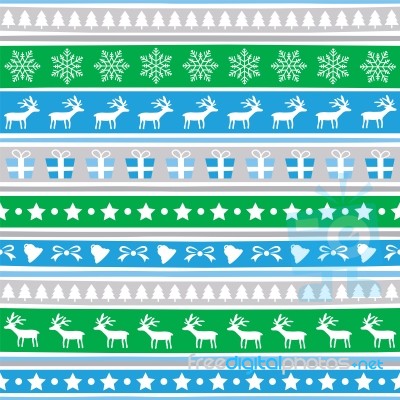 Seamless Christmas Background20 Stock Image