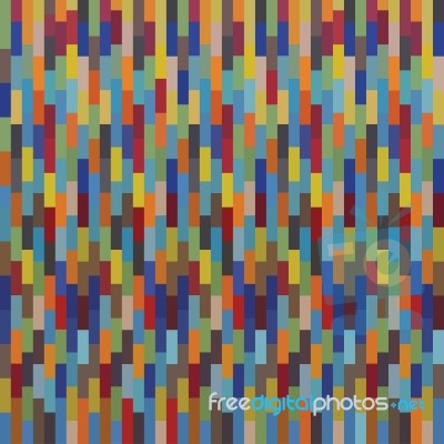 Seamless Colorful Square Pattern Mosaics Stock Image
