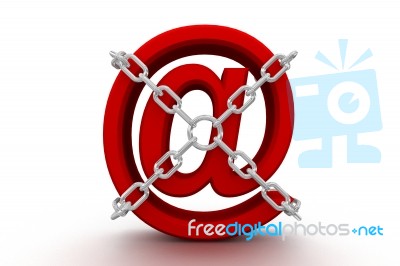 Secure Email Stock Image