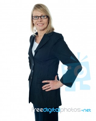 Senior Businesswoman Stock Photo
