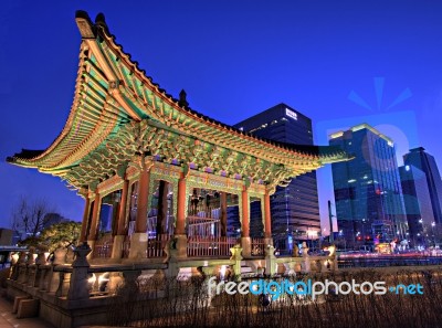 Seoul Contrast Stock Photo