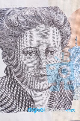 Serbian Money - Two Hundred Dinars Stock Photo